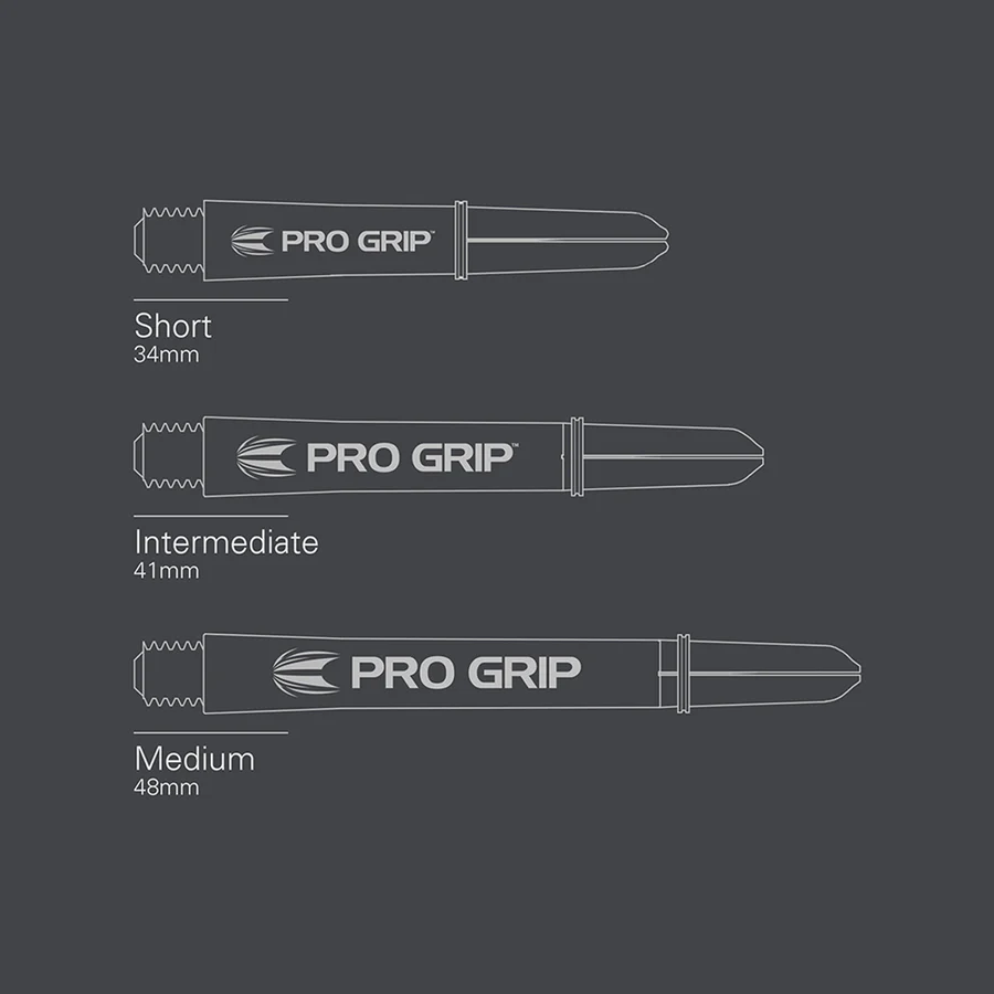 Pro Grip Dart Stems / Shafts (3 Sets) By Target