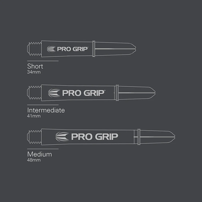 Pro Grip Dart Stems / Shafts (3 Sets) By Target