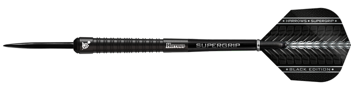 Harrows Supergrip Black Edition 22G