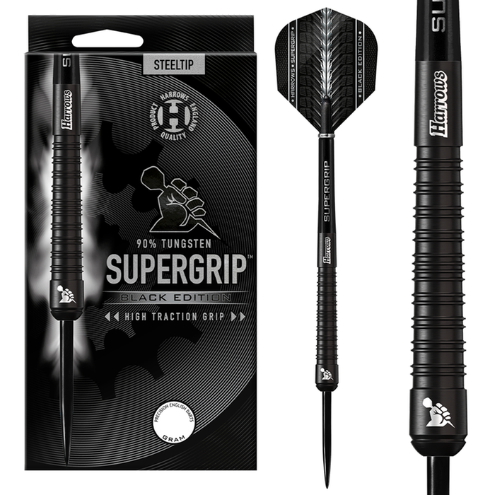 Harrows Supergrip Black Edition 22G