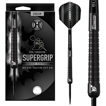 Harrows Supergrip Black Edition 22G